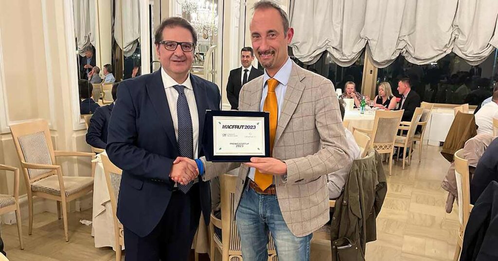 In4Agri riceve il premio Startup più sostenibile Macfrut 2023