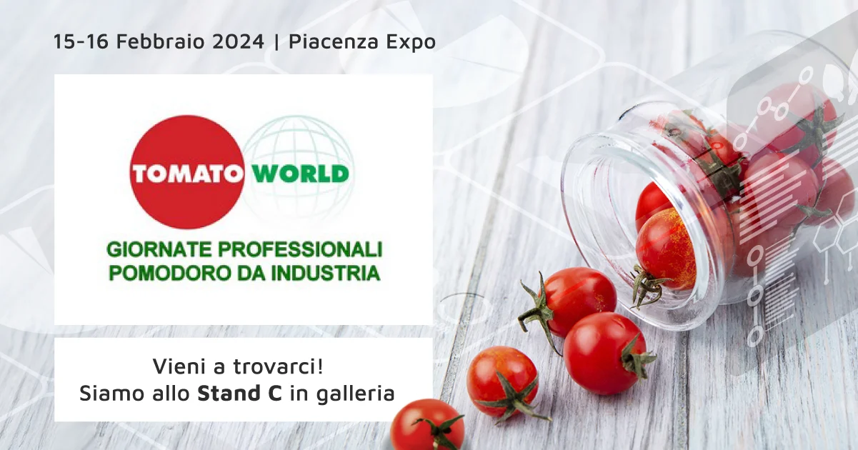 In4Agri a Tomato World 2024 - Giornate professionali pomodoro da industria